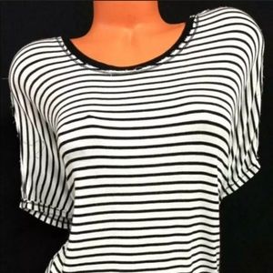 Time and Tru striped blouse Large